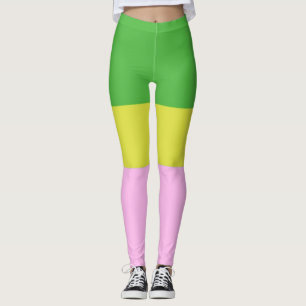 Bild drei Farben Kunst Leggings