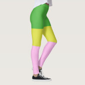 Bild drei Farben Kunst Leggings (Rechts)