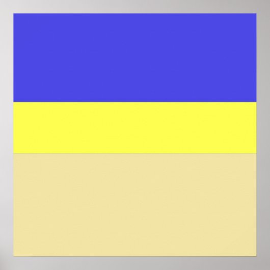 Bild drei Farben Poster (Vorne)