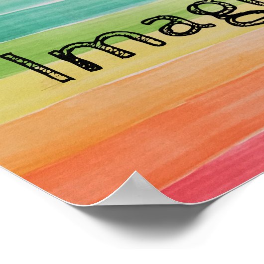 Bild drucken poster (Ecke)