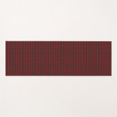 Bild einer Krawatte mit rot-schwarzem Karomuster Yogamatte (Vorderseite (Horizontal))