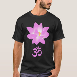 Bild einer rosa Lotus-Blume T-Shirt