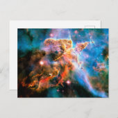 Bild eines Nebels Postkarte (Vorne/Hinten)