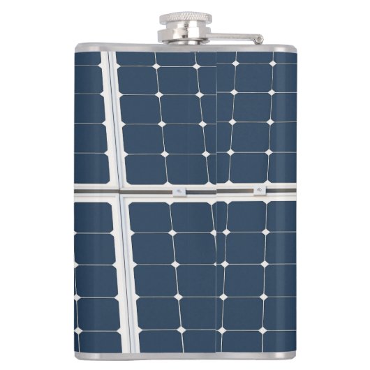 Bild eines solaren Powers lustig Flachmann (Rückseite)