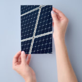 Bild eines solaren Powers lustig Flyer (Handgriff)