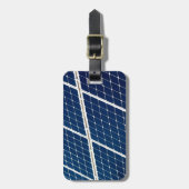 Bild eines solaren Powers lustig Gepäckanhänger (Vorderseite vertikal)