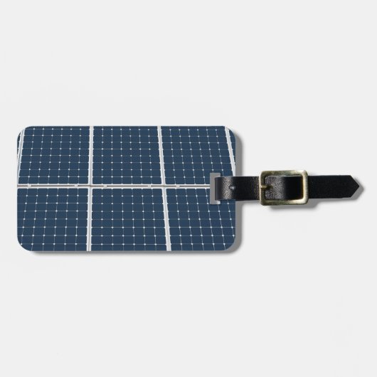 Bild eines solaren Powers lustig Gepäckanhänger (Vorderseite horizontal)