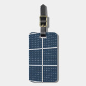 Bild eines solaren Powers lustig Gepäckanhänger (Vorderseite vertikal)