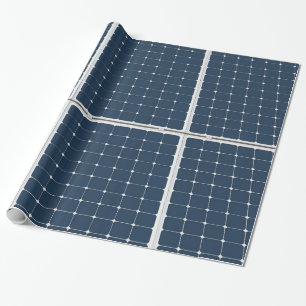 Bild eines solaren Powers lustig Geschenkpapier
