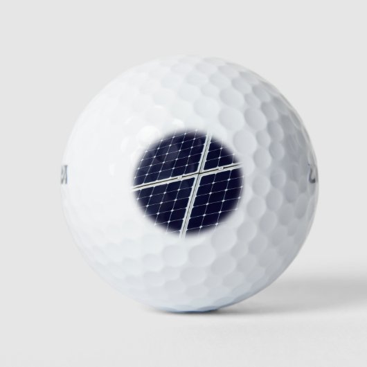 Bild eines solaren Powers lustig Golfball (Vorderseite)