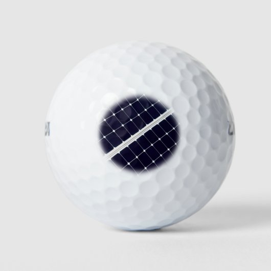 Bild eines solaren Powers lustig Golfball (Vorderseite)
