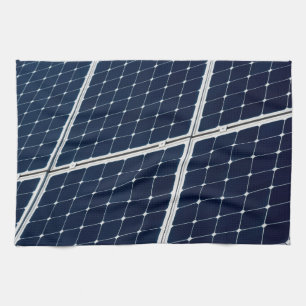 Bild eines solaren Powers lustig Handtuch