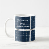 Bild eines solaren Powers lustig Kaffeetasse (Links)