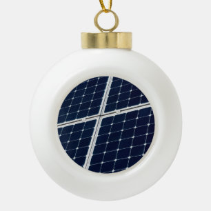 Bild eines solaren Powers lustig Keramik Kugel-Ornament