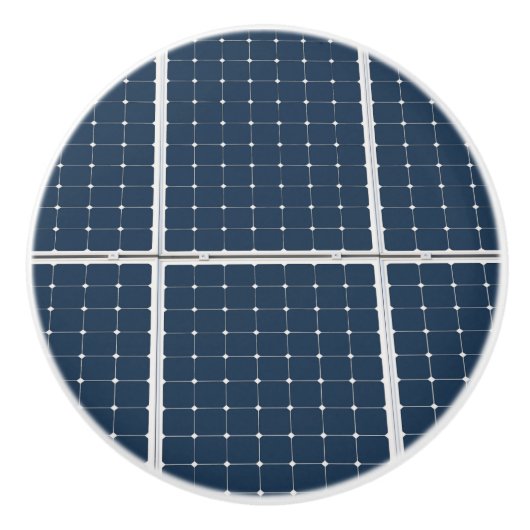 Bild eines solaren Powers lustig Keramikknauf (Vorderseite)