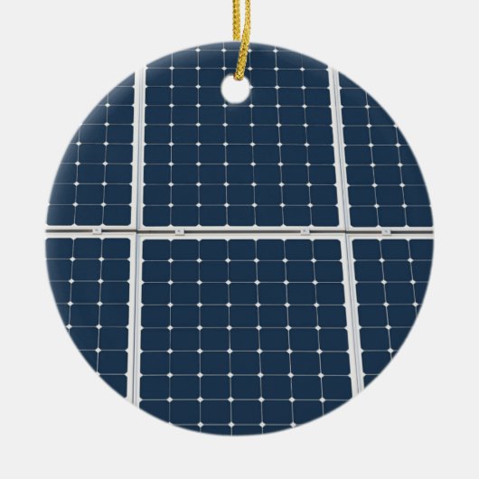 Bild eines solaren Powers lustig Keramikornament (Vorne)