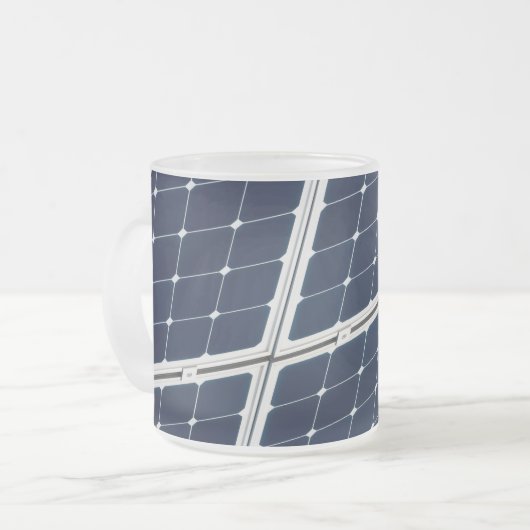 Bild eines solaren Powers lustig Mattglastasse (Vorderseite Links)