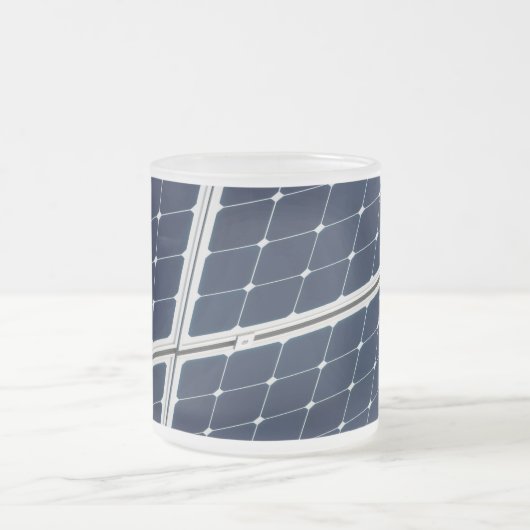 Bild eines solaren Powers lustig Mattglastasse (Mittel)