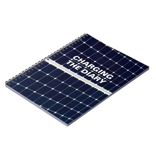 Bild eines solaren Powers lustig Notizblock (Linke Seite)