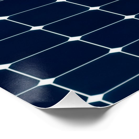 Bild eines solaren Powers lustig Poster (Ecke)