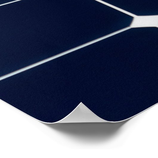 Bild eines solaren Powers lustig Poster (Ecke)