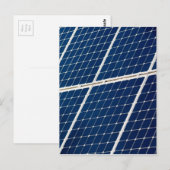 Bild eines solaren Powers lustig Postkarte (Vorne/Hinten)