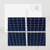 Bild eines solaren Powers lustig Postkarte (Vorne/Hinten)