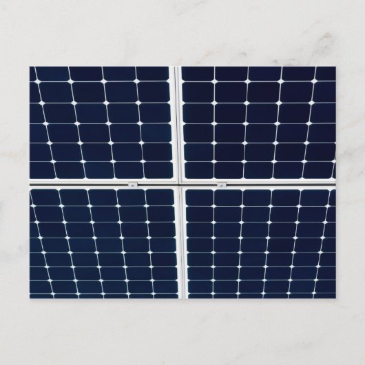 Bild eines solaren Powers lustig Postkarte (Vorderseite)