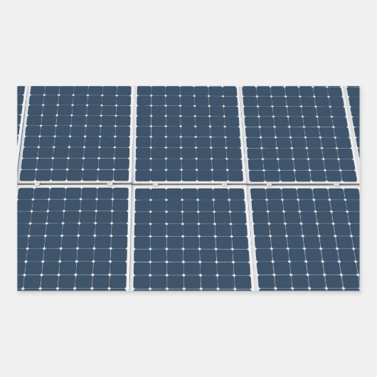 Bild eines solaren Powers lustig Rechteckiger Aufkleber (Vorderseite)