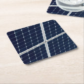 Bild eines solaren Powers lustig Rechteckiger Pappuntersetzer (angewinkelt)
