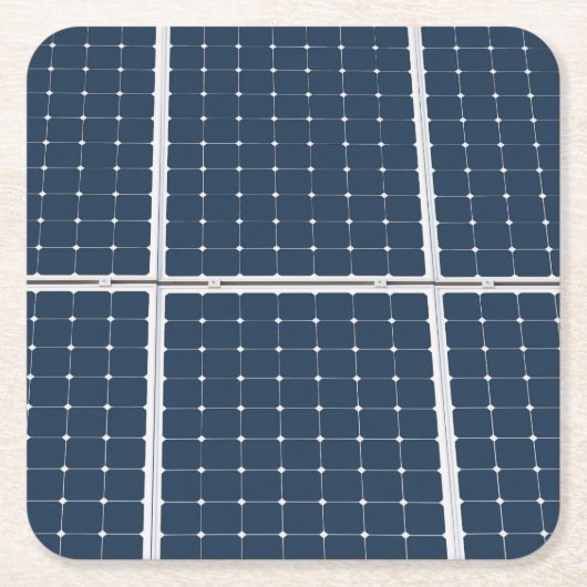 Bild eines solaren Powers lustig Rechteckiger Pappuntersetzer (Vorderseite)