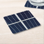 Bild eines solaren Powers lustig Rechteckiger Pappuntersetzer (angewinkelt)