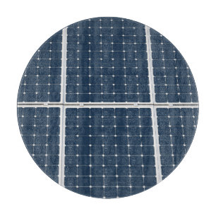 Bild eines solaren Powers lustig Schneidebrett