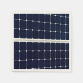 Bild eines solaren Powers lustig Serviette (Vorderseite)