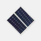 Bild eines solaren Powers lustig Serviette (Ecke)