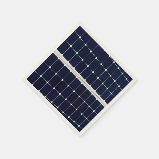 Bild eines solaren Powers lustig Serviette (Ecke)