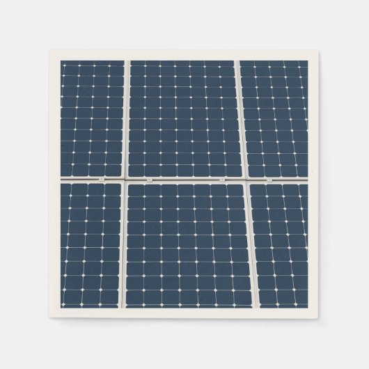 Bild eines solaren Powers lustig Serviette (Vorderseite)