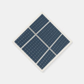 Bild eines solaren Powers lustig Serviette (Ecke)