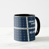 Bild eines solaren Powers lustig Tasse (VorderseiteRechts)