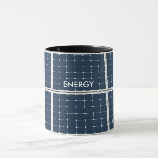 Bild eines solaren Powers lustig Tasse (Zentrum)