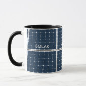 Bild eines solaren Powers lustig Tasse (Links)