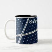 Bild eines solaren Powers lustig Zweifarbige Tasse (Links)