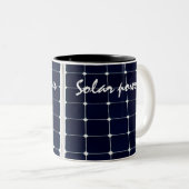 Bild eines solaren Powers lustig Zweifarbige Tasse (VorderseiteRechts)