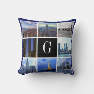 Bild-Foto-Collage New York Cityskyline-8 Kissen
