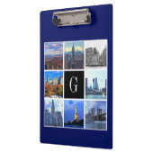 Bild-Foto-Collage New York Cityskyline-8 Klemmbrett (Links)
