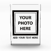 Bild Foto & Text hochladen – Anpassen (Vorderseite)