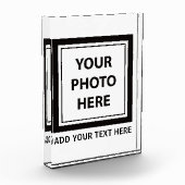 Bild Foto & Text hochladen – Anpassen (Links)