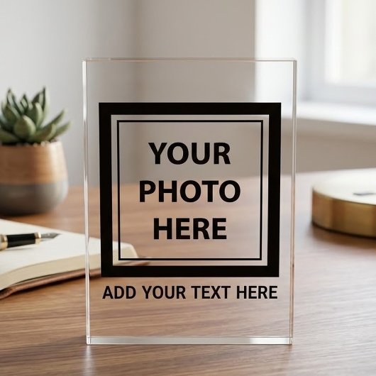 Bild Foto & Text hochladen – Anpassen
