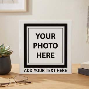 Bild Foto & Text hochladen – Anpassen