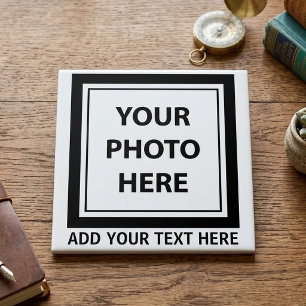 Bild Foto & Text hochladen – Anpassen Fliese